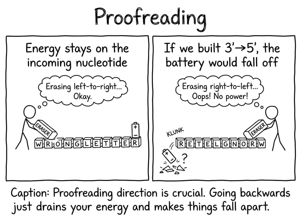 Proofreading battery joke