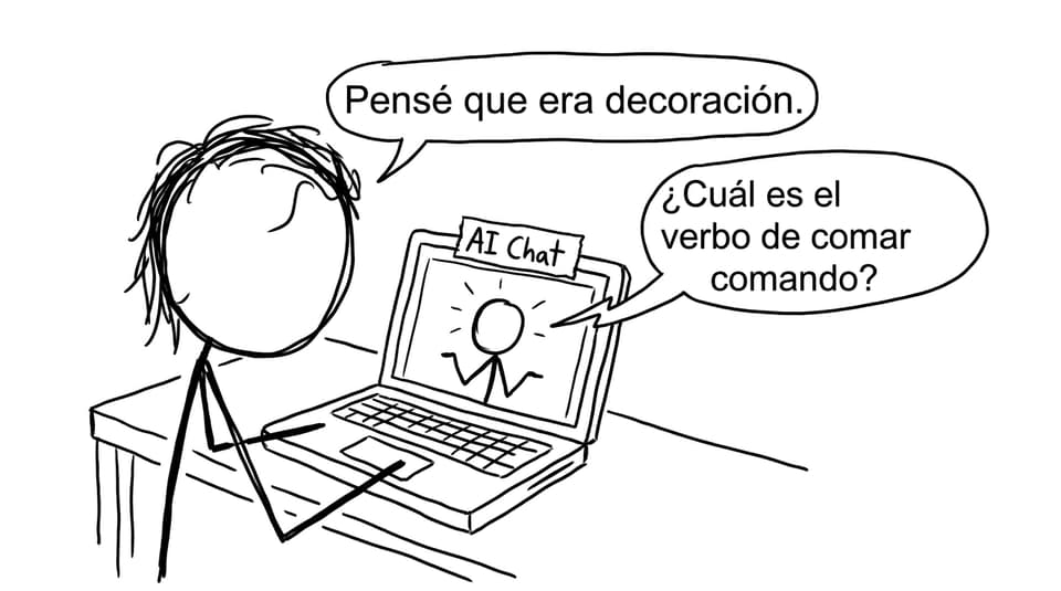 Verbo de comando con AI Chat