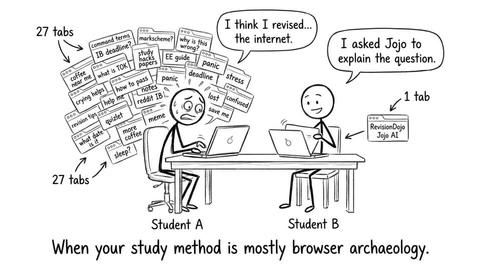 Two students: 27 tabs vs 1 tab