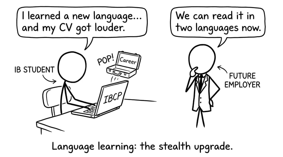 Language learning: the stealth upgrade.