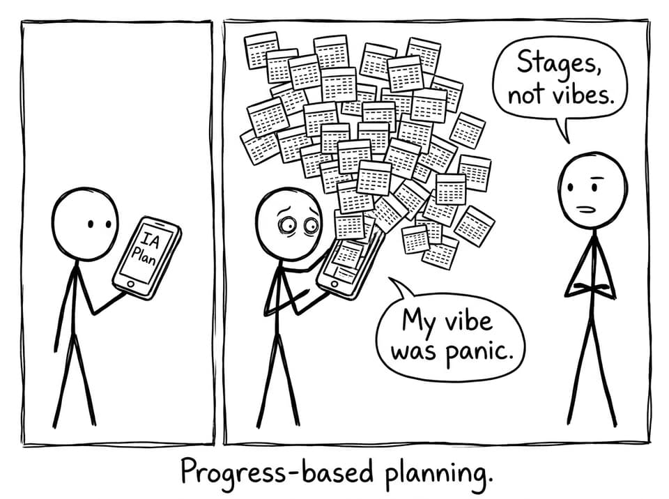 Student calendar chaos comic