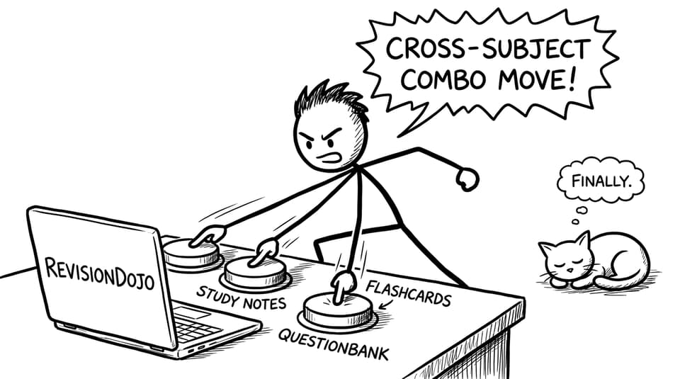 Cross-subject combo move with RevisionDojo tools