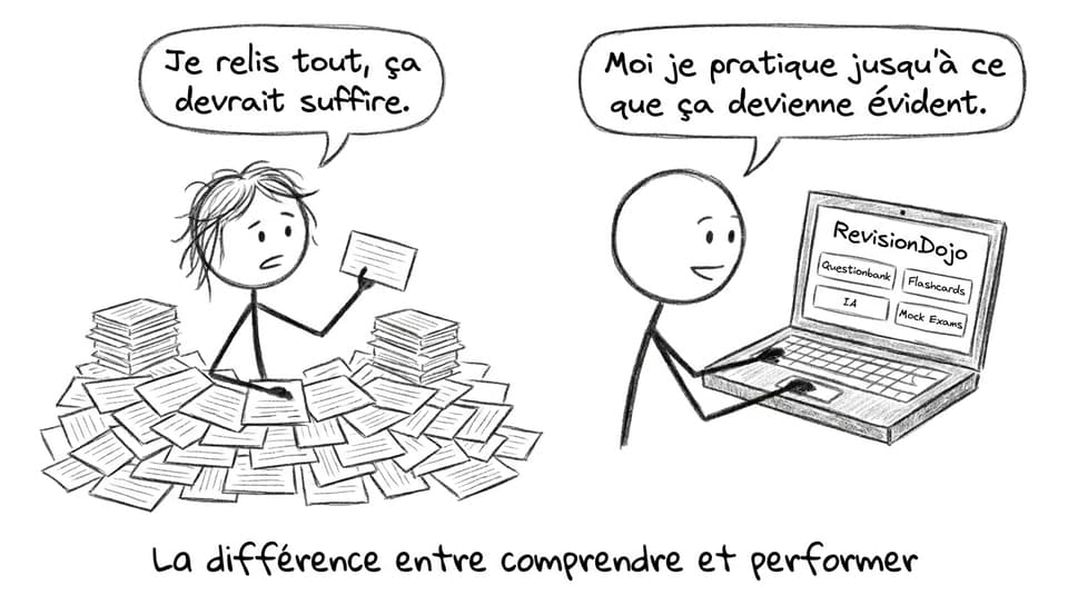 La différence entre comprendre et performer
