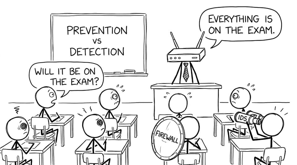 Prevention vs detection comic
