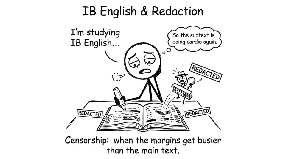 Censorship margins joke