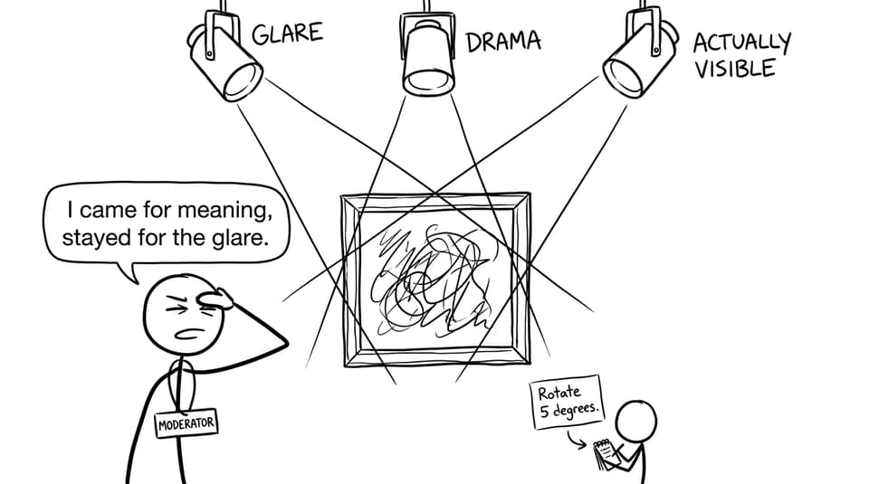 Lighting choices that ruin everything
