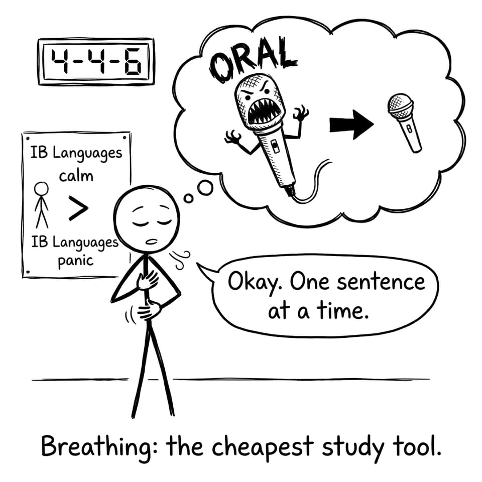 Breathing: the cheapest study tool.