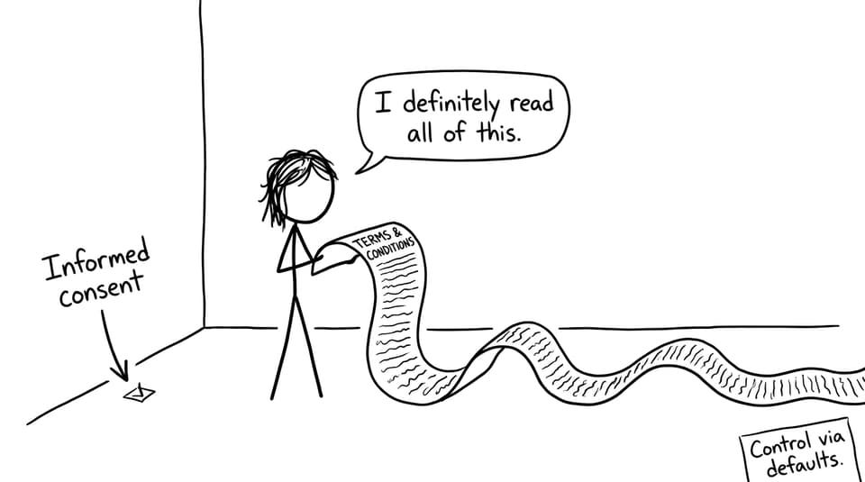 Terms and conditions scroll joke