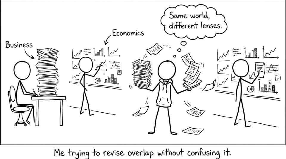 Overlap confusion comic