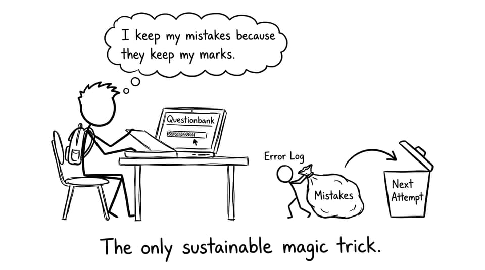 IB Math error log comic