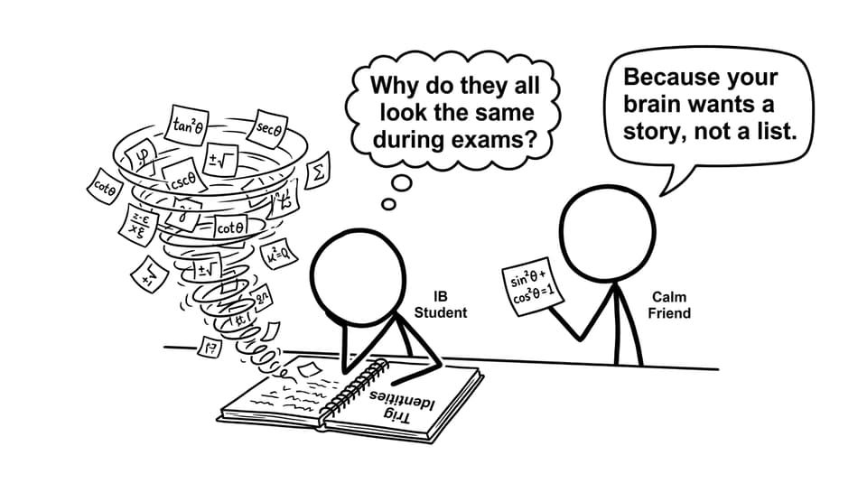 A student vs the identity tornado