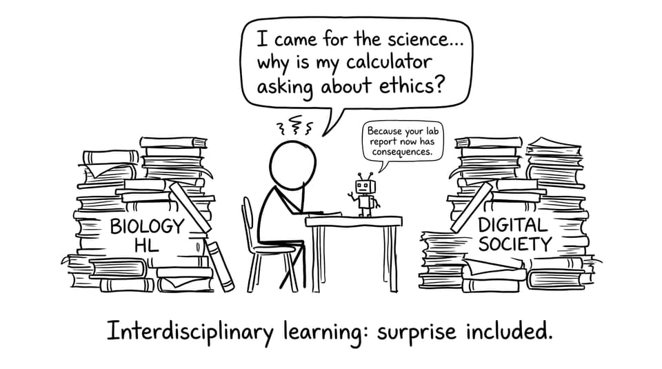 A stressed IB student discovers ethics in science
