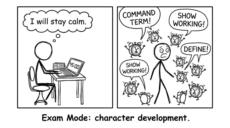 Exam Mode character development