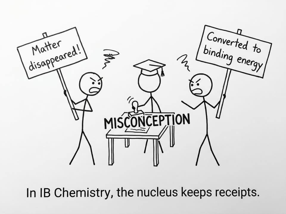 Misconception stamp comic