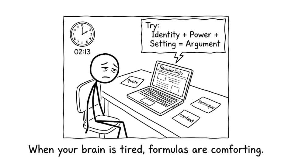 Late-night formula comic