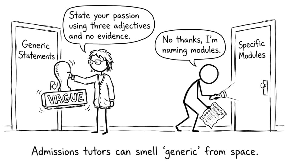 Generic statements vs specific modules