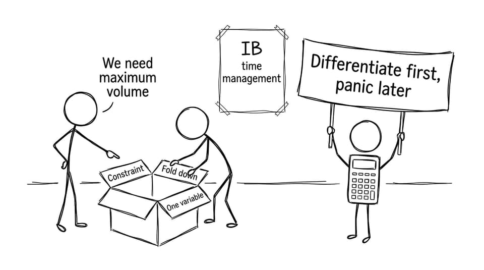 Constraint folding comic