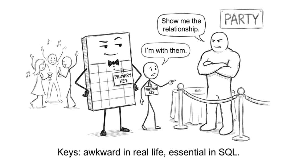 Keys at a party: awkward but essential