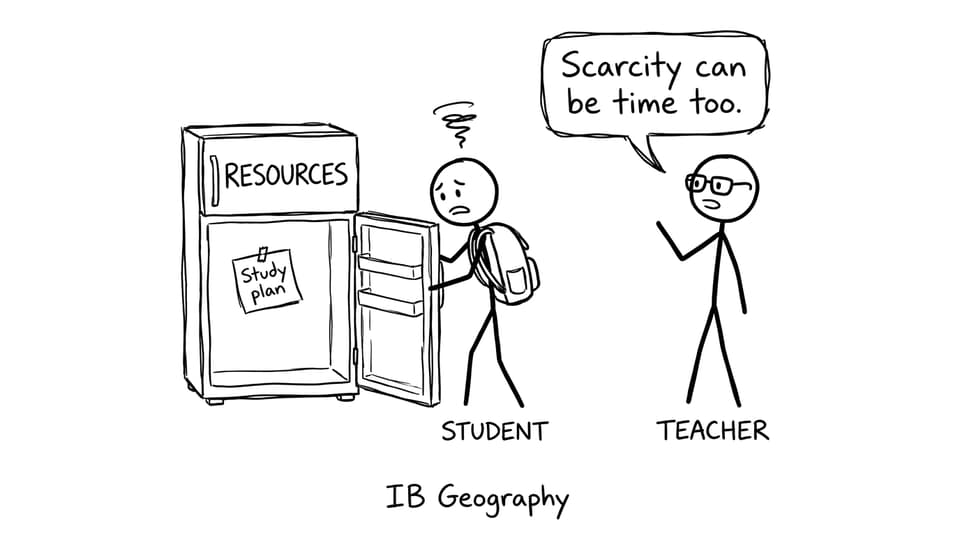 Comic: Scarcity can be time too