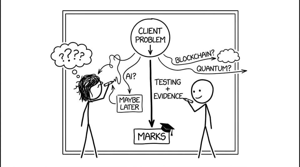 Detour to AI, blockchain, quantum