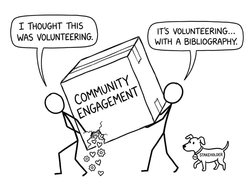 Volunteering... with a bibliography