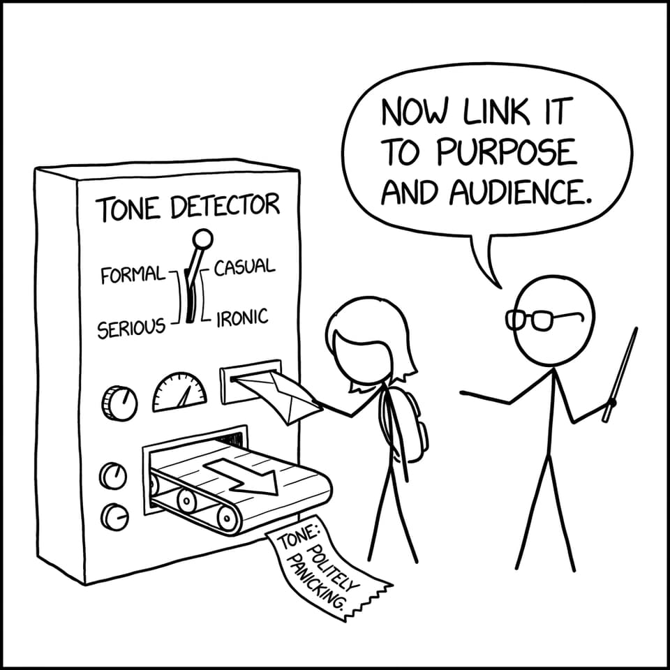 Tone detector joke