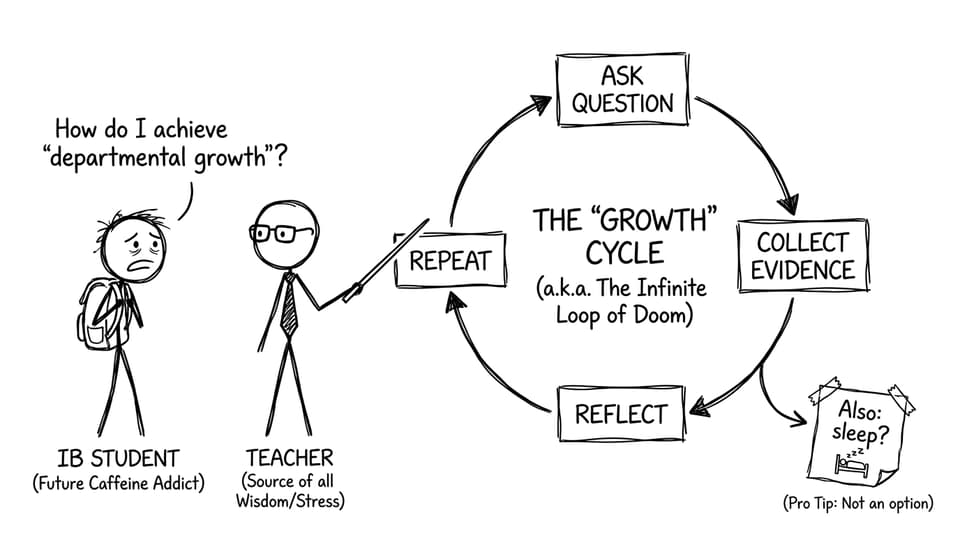 A student meets the inquiry loop