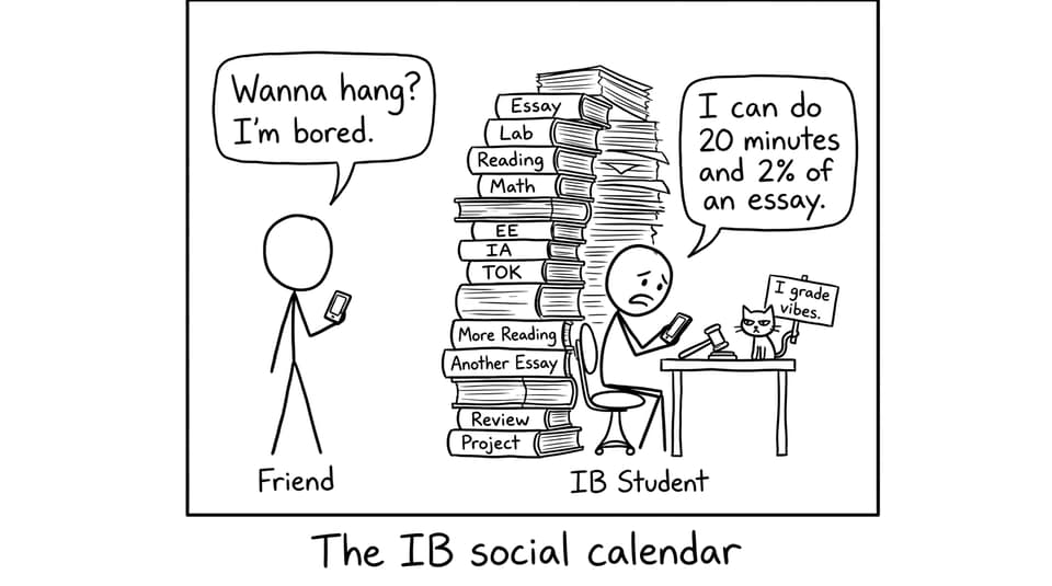 The IB social calendar