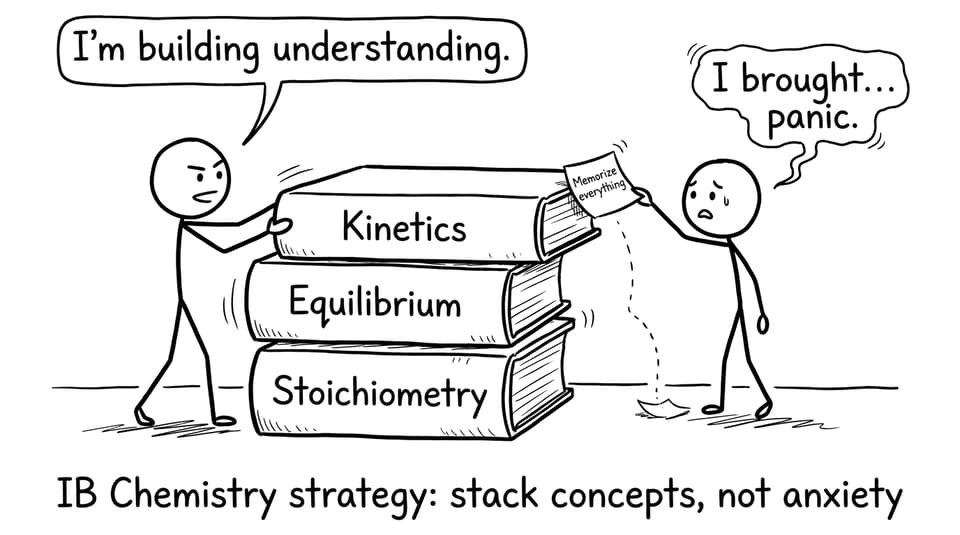 Stacking concepts, not anxiety