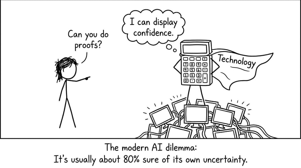 Calculator confidence vs proofs