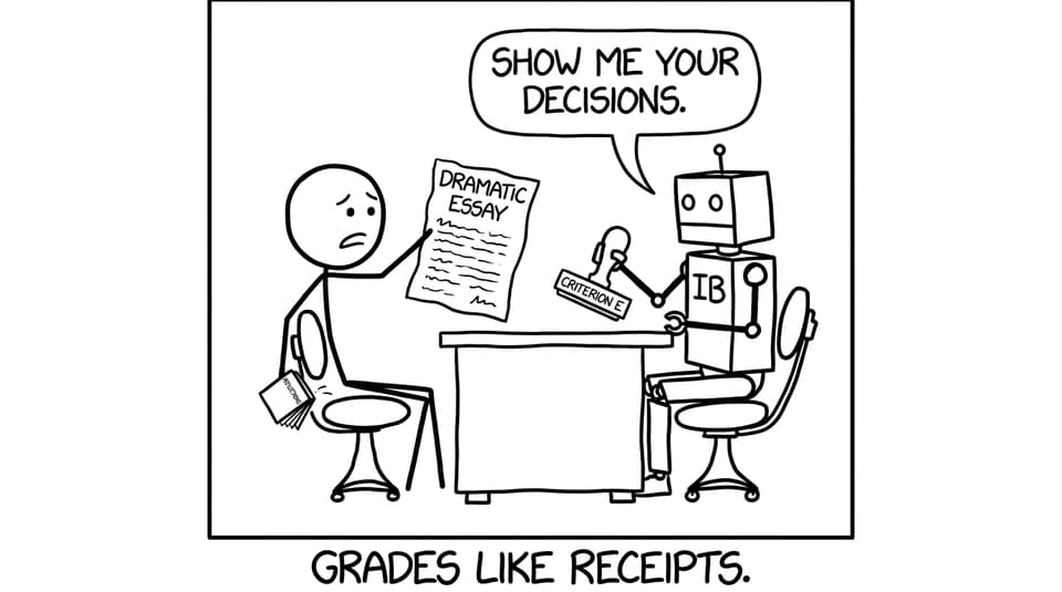 Robot wants “decisions” for Criterion E