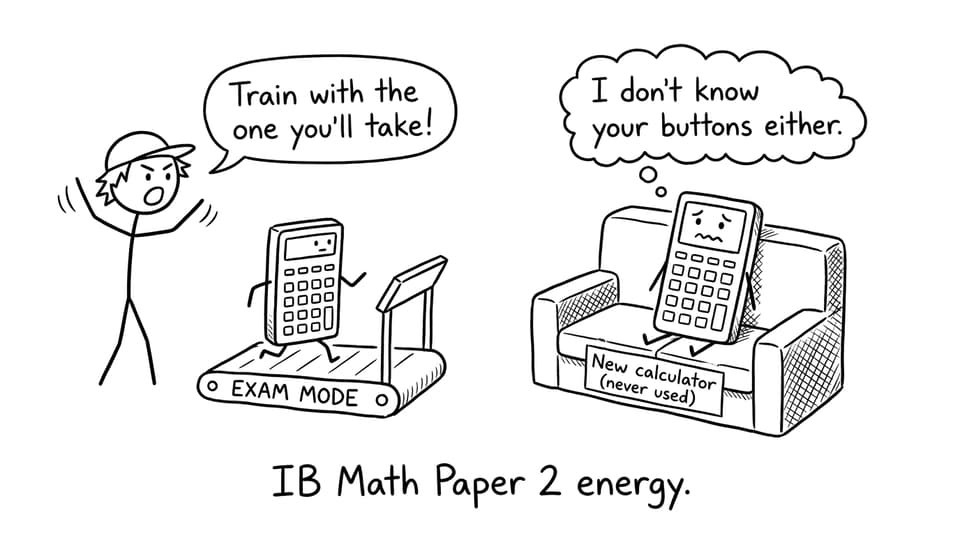 Calculator training like a gym routine