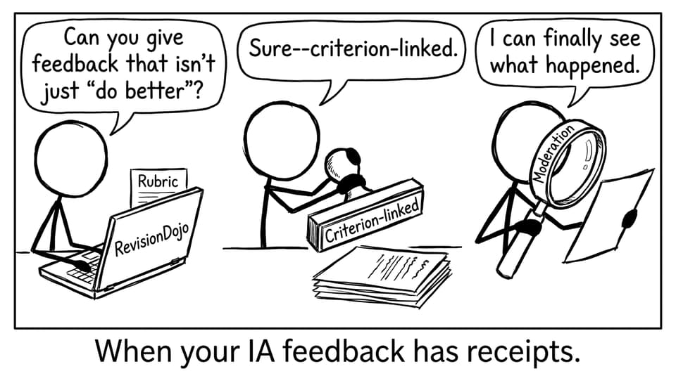 When your IA feedback has receipts.