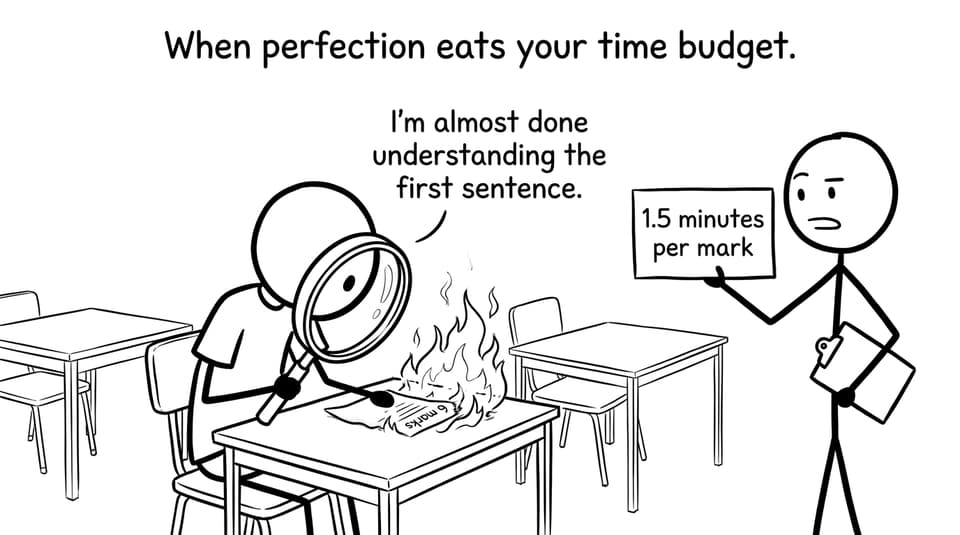 When perfection eats your time budget.