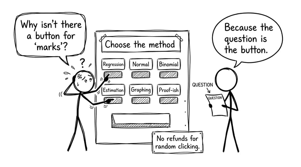 Method vending machine comic