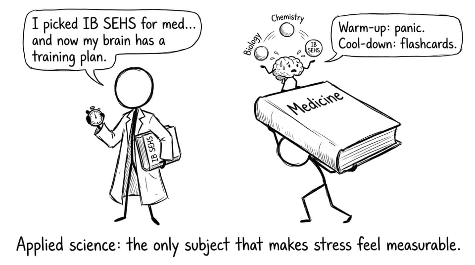 Student brain with a training plan