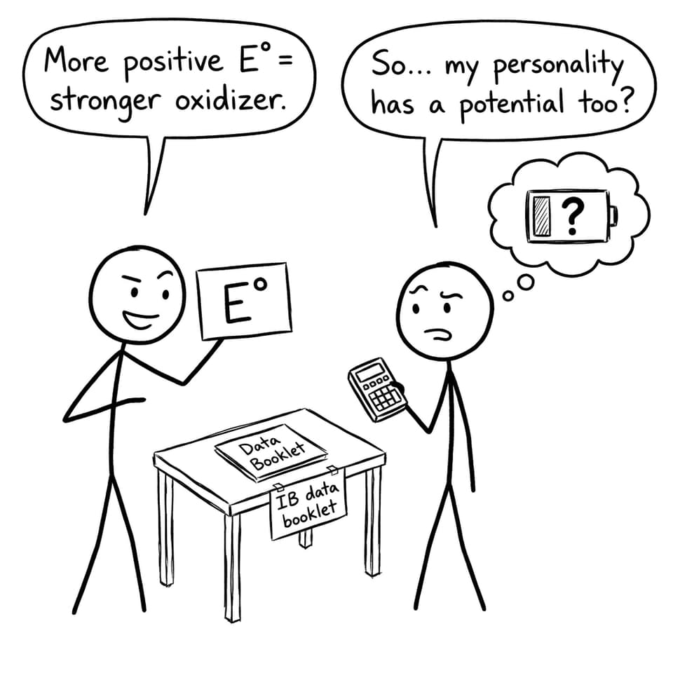 E° personality joke comic