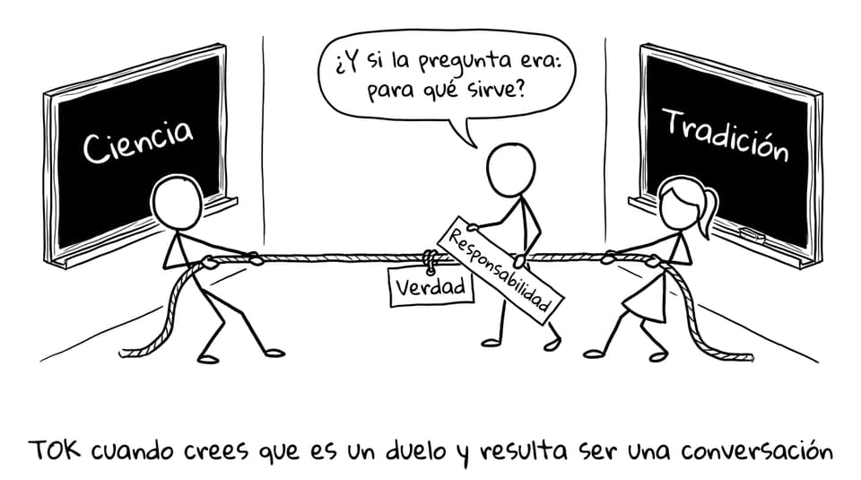 TOK cuando crees que es un duelo y resulta ser una conversación