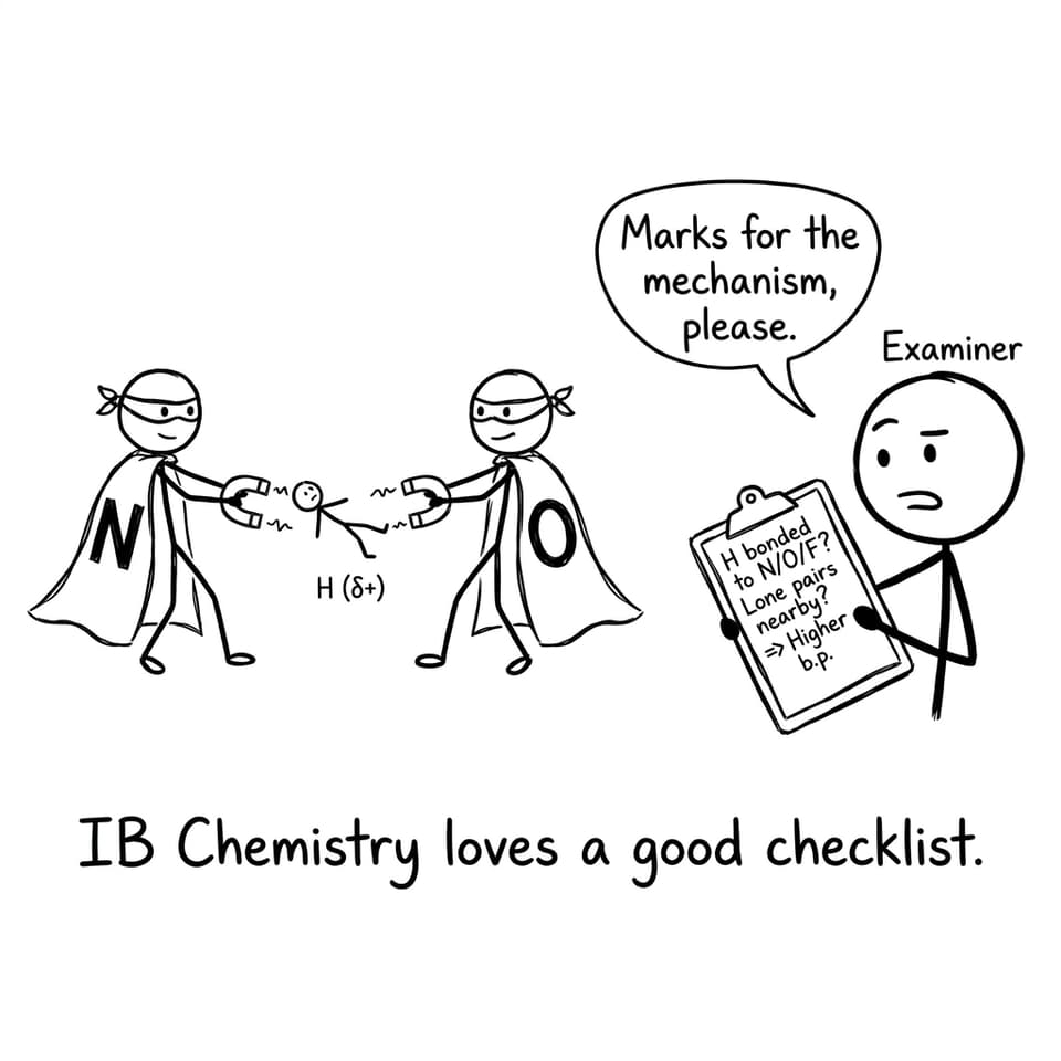 IB Chemistry loves a good checklist.