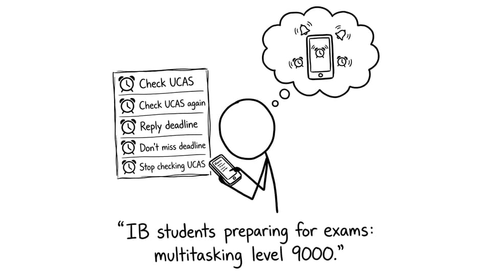 Multiple alarms to check UCAS