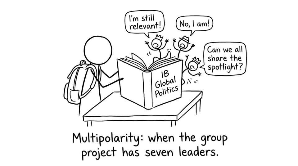 Multipolarity group project comic