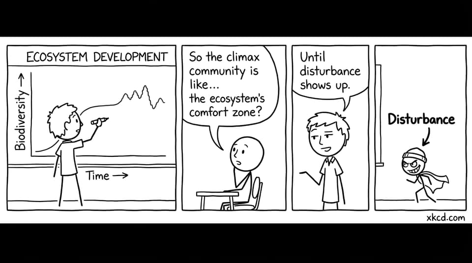 A teacher, a graph, and “Disturbance” sneaking in