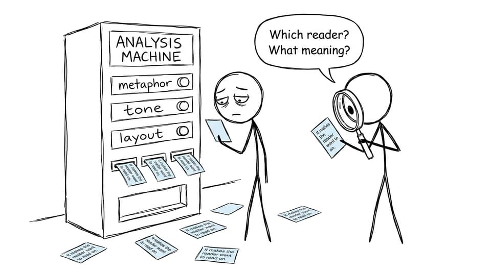 An IB examiner asks a student to move beyond generic effects