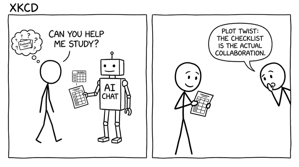 AI Chat reveals the secret: checklists