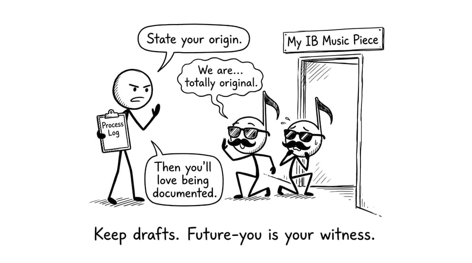 Notes trying to sneak past the process log