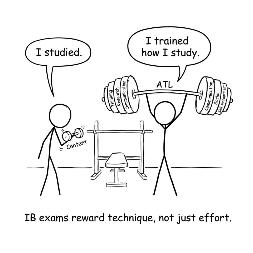 ATL as training, not just content studying