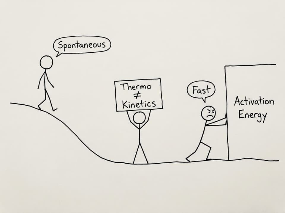 Thermo vs kinetics
