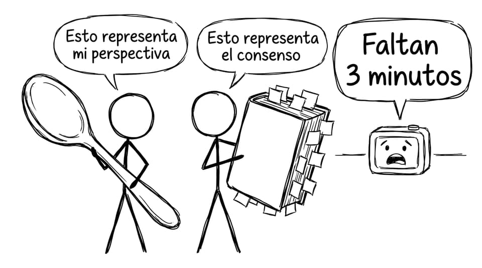 Exposición TOK con cronómetro