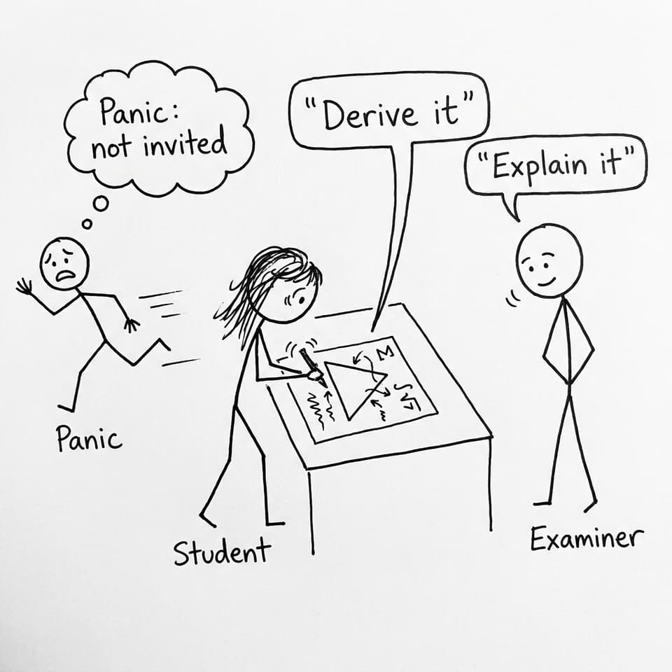Derive it, explain it