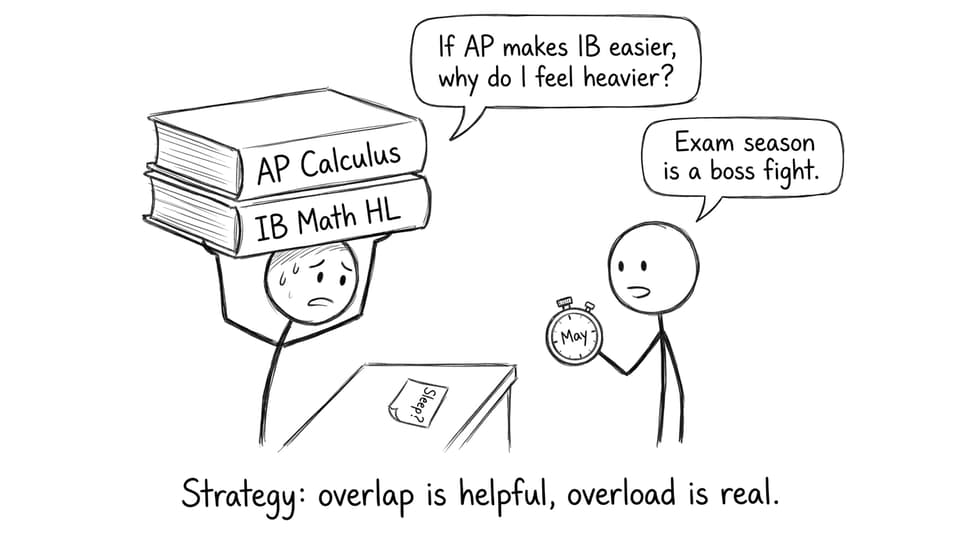 Comic: IB vs AP workload